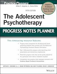 The Adolescent Psychotherapy Progress Notes Planner - David J. Berghuis - E-Book