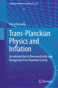 Trans-Planckian Physics and Inflation - Ken-ji Hamada - E-Book