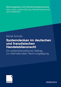 Systemdenken im deutschen und französischen Handelsrecht - Muriel Schulte - E-Book