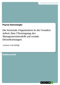 Die lernende Organisation in der Sozialen Arbeit. Eine Übertragung des Managementmodells auf soziale Dienstleistungen - Poyraz Hannutoglu - E-Book