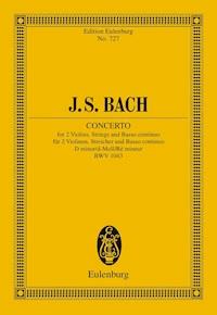 Concerto D minor - Johann Sebastian Bach - E-Book