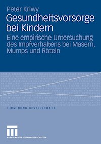Gesundheitsvorsorge bei Kindern - Peter Kriwy - E-Book