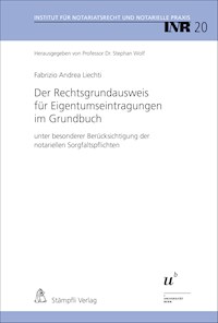 Der Rechtsgrundausweis für Eigentumseintragungen im Grundbuch - Fabrizio Andrea Liechti - E-Book