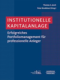 Institutionelle Kapitalanlage -  - E-Book