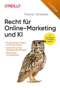 Recht für Online-Marketing und KI - Thomas Schwenke - E-Book
