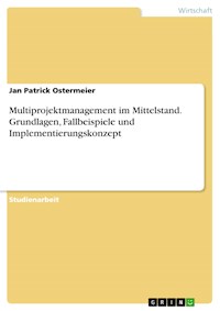 Multiprojektmanagement im Mittelstand. Grundlagen, Fallbeispiele und Implementierungskonzept - Jan Patrick Ostermeier - E-Book