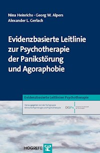 Evidenzbasierte Leitlinie zur Psychotherapie der Panikstörung und Agoraphobie - Nina Heinrichs - E-Book