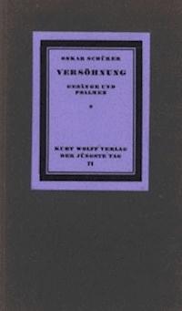 Versöhnung Gesänge und Psalmen - Oskar, Schürer - kostenlos E-Book