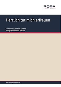 Herzlich tut mich erfreuen -  - E-Book