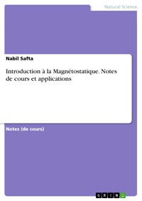 Introduction à la Magnétostatique. Notes de cours et applications - Nabil Safta - E-Book