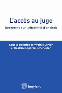 L'accès au juge -  - E-Book