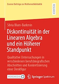 Diskontinuität in der Linearen Algebra und ein Höherer Standpunkt - Silvia Blum-Barkmin - E-Book