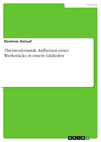 Thermodynamik. Aufheizen eines Werkstücks in einem Glühofen - Dominic Anlauf - E-Book