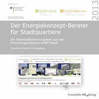 Der Energiekonzept-Berater für Stadtquartiere. - Heike Erhorn-Kluttig - E-Book