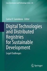 Digital Technologies and Distributed Registries for Sustainable Development -  - E-Book