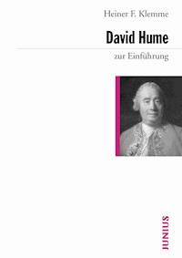 David Hume zur Einführung - Heiner F. Klemme - E-Book