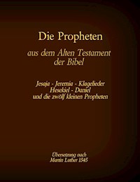 Die Propheten aus dem Alten Testament der Bibel - Martin Luther - E-Book