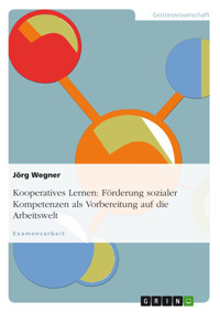 Kooperatives Lernen: Förderung sozialer Kompetenzen als Vorbereitung auf die Arbeitswelt - Jörg Wegner - E-Book