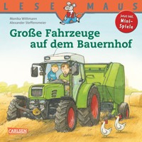 LESEMAUS: Große Fahrzeuge auf dem Bauernhof - Monika Wittmann - E-Book
