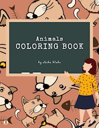 Animals Coloring Book for Kids Ages 3+ (Printable Version) - Sheba Blake - E-Book