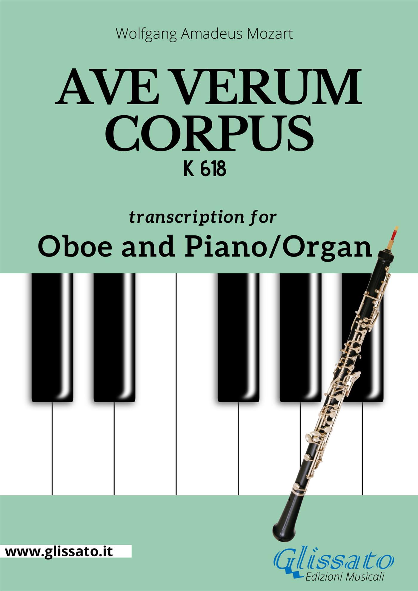 Oboe and Piano or Organ "Ave Verum Corpus" by Mozart - Wolfgang Amadeus Mozart - E-Book