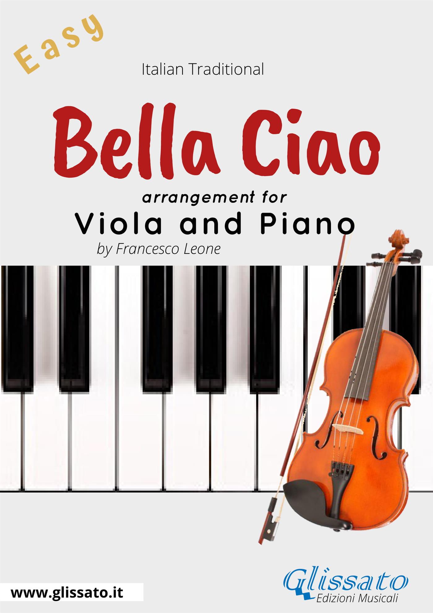 Bella Ciao - Viola and Piano - Francesco Leone - E-Book