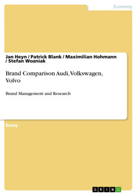 Brand Comparison Audi, Volkswagen, Volvo - Jan Heyn - E-Book