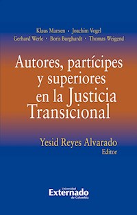 Autores, partícipes y superiores en la Justicia Transicional - Klaus Marxen - E-Book