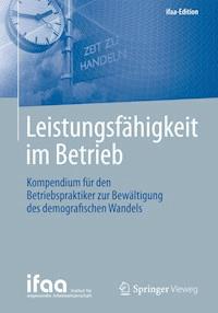 Leistungsfähigkeit im Betrieb -  - E-Book