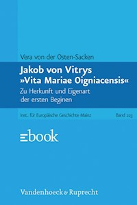 Jakob von Vitrys »Vita Mariae Oigniacensis« - Vera von der Osten-Sacken - E-Book