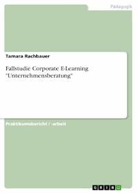 Fallstudie Corporate E-Learning "Unternehmensberatung" - Tamara Rachbauer - E-Book