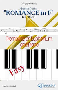 Theme from "Romance in F" Easy Trombone/Euphonium & Piano - Francesco Leone - E-Book