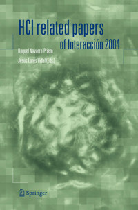 HCI related papers of Interacción 2004 -  - E-Book