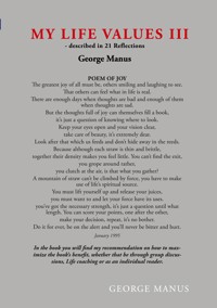 My life values III - George Manus - E-Book