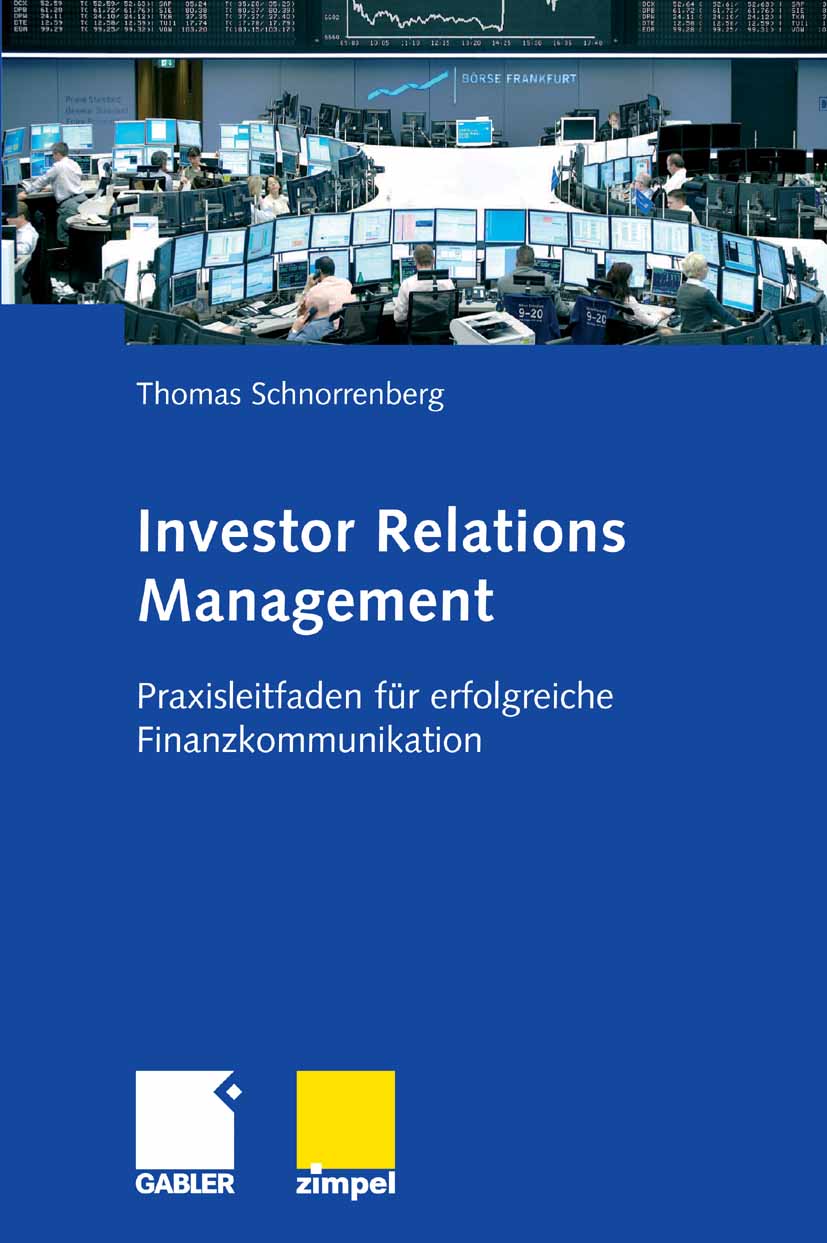 Investor Relations Management - Thomas Schnorrenberg - E-Book
