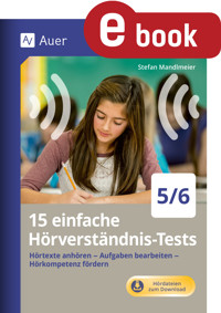 15 einfache Hörverständnis-Tests 5-6 - Stefan Mandlmeier - E-Book