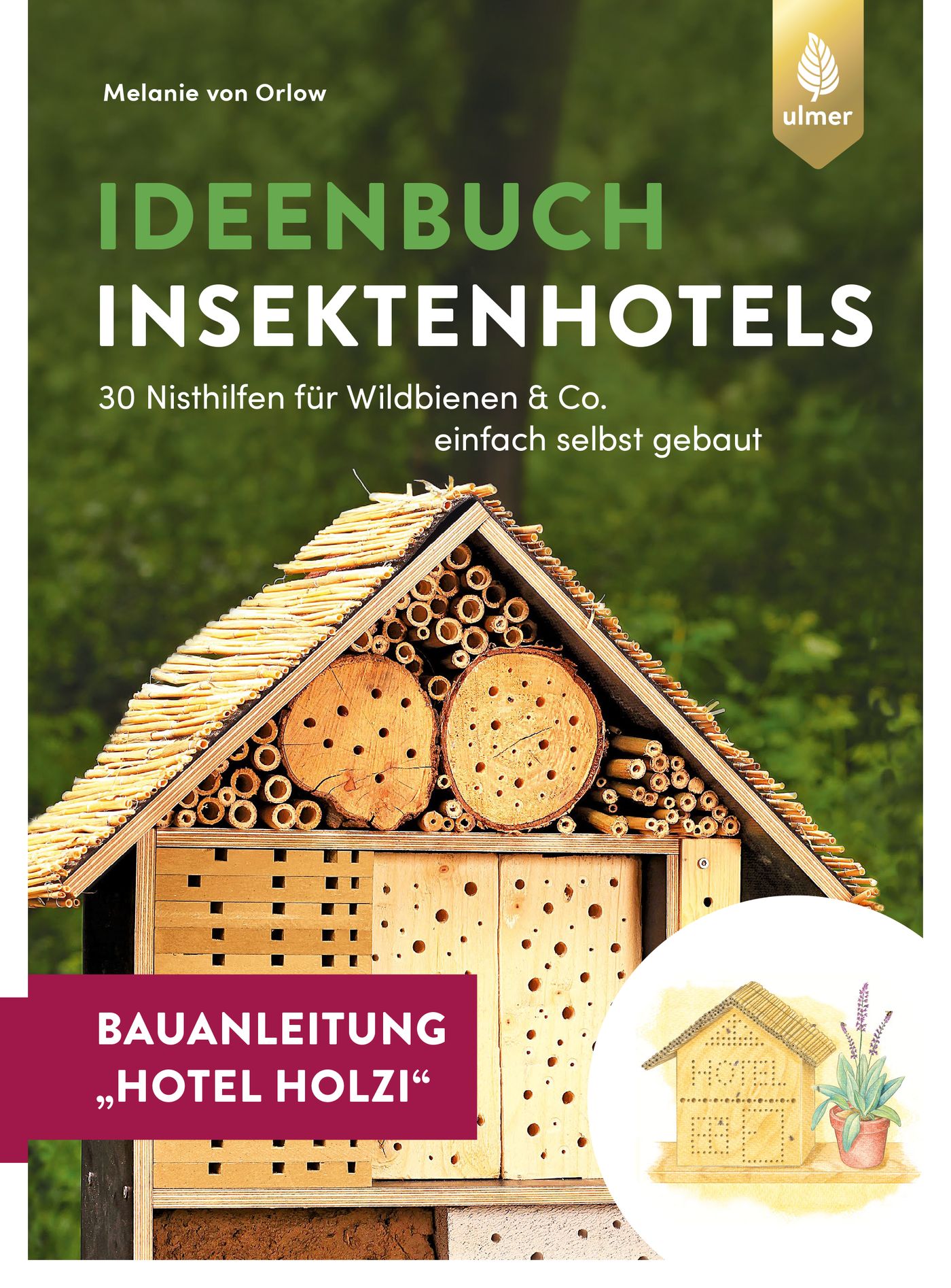 Insektenhotel-Bauanleitung Hotel Holzi - Melanie von Orlow - E-Book