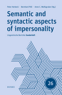 Semantic and syntactic aspects of impersonality -  - E-Book