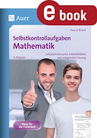 Selbstkontrollaufgaben Mathematik Klasse 9 - Pascal Brück - E-Book