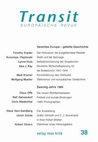 Transit 38. Europäische Revue - Timothy Snyder - E-Book