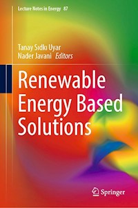 Renewable Energy Based Solutions -  - E-Book