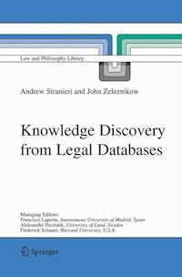 Knowledge Discovery from Legal Databases - Andrew Stranieri - E-Book