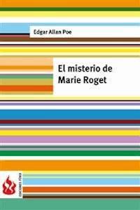 El misterio de Marie Roget (low cost). Edición limitada - Edgar Allan Poe - E-Book