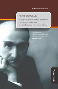 Discurso a los estudiantes de Madrid - Henri Bergson - E-Book