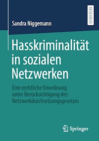 Hasskriminalität in sozialen Netzwerken - Sandra Niggemann - E-Book