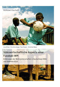 Volkswirtschaftliche Aspekte einer Fußball-WM. Erfahrungen der Weltmeisterschaften in Deutschland 2006 und Südafrika 2010 - Lisa Bitzer - E-Book