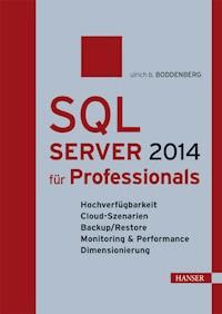 SQL Server 2014 für Professionals - Ulrich B. Boddenberg - E-Book