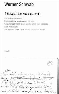 Fäkaliendramen - Werner Schwab - E-Book