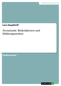 Neonatizide. Risikofaktoren und Erklärungsansätze - Lara Haupthoff - E-Book