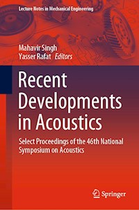 Recent Developments in Acoustics -  - E-Book
